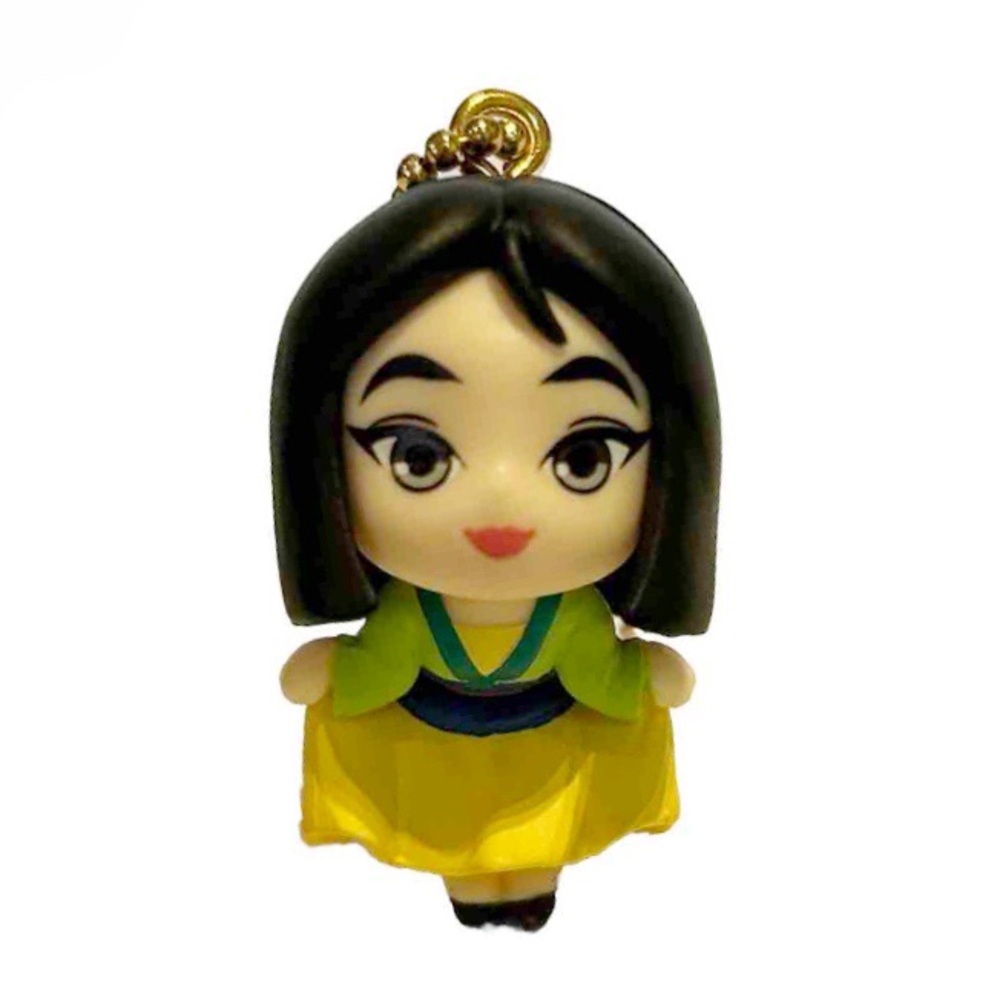 Disney Mulan Keychain Charm Bag Gacha Clip From Japan Princess China Gashapon